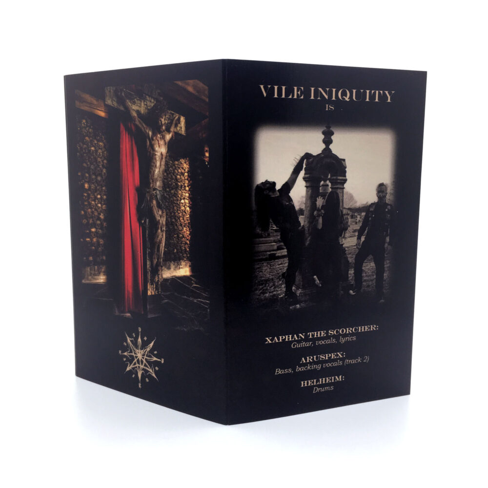 AAX-195 : Vile Iniquity - ...Unto the Earth (J-Card Outside)