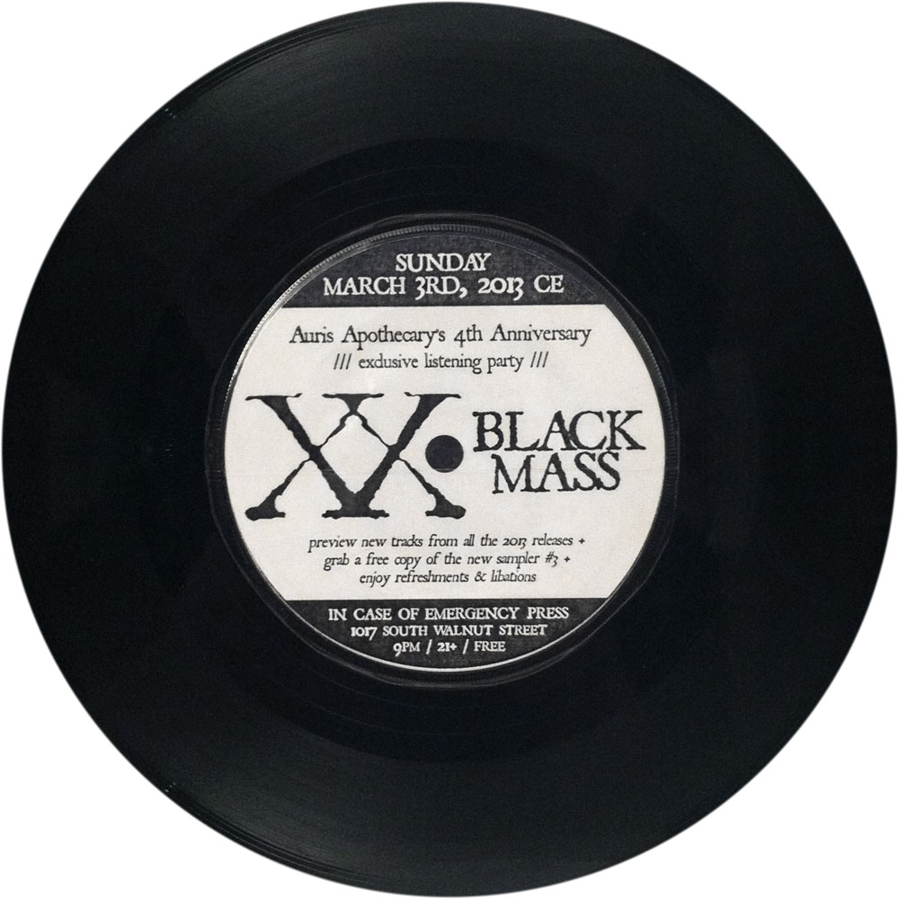 Black Mass XX Flyer