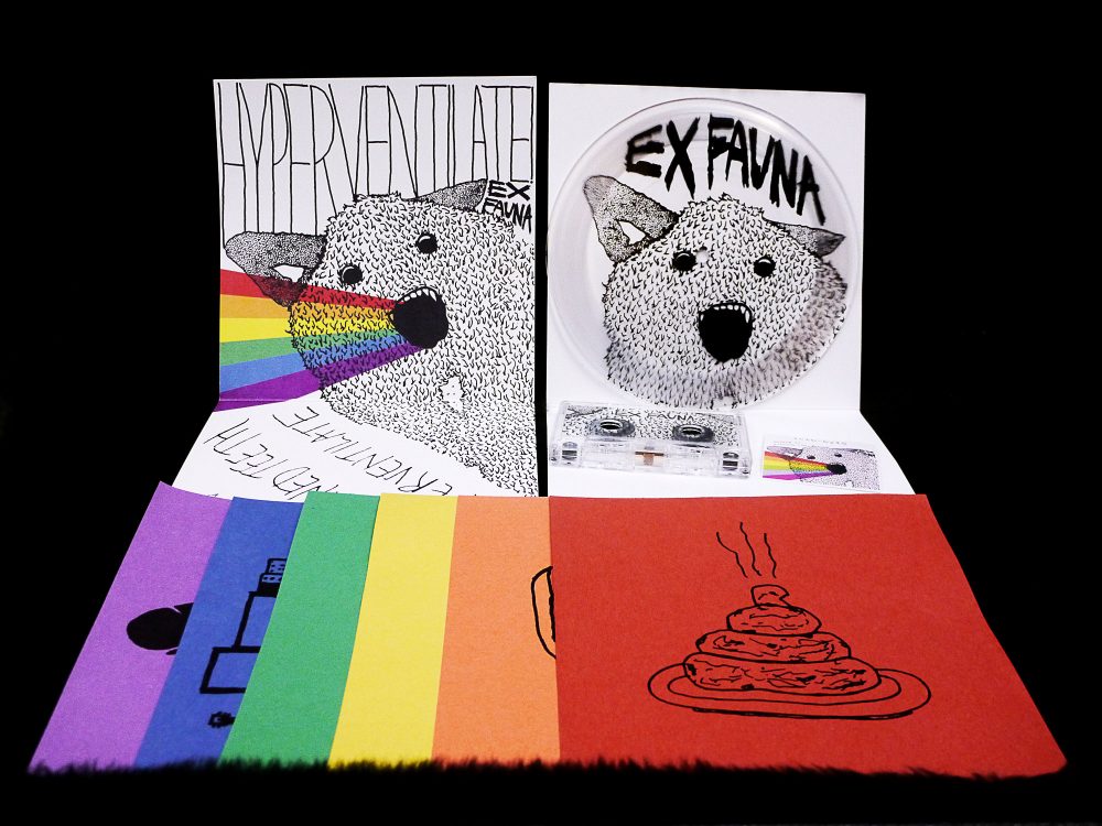 Ex Fauna - Hyperventilate! [cassette] - Image 2