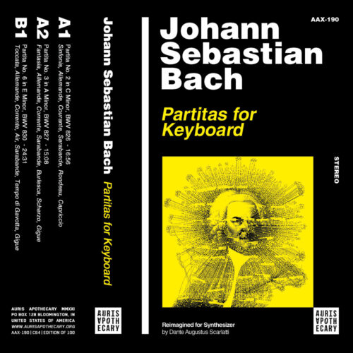 AAX-190 : Johann Sebastian Bach - Partitas for Harpsichord