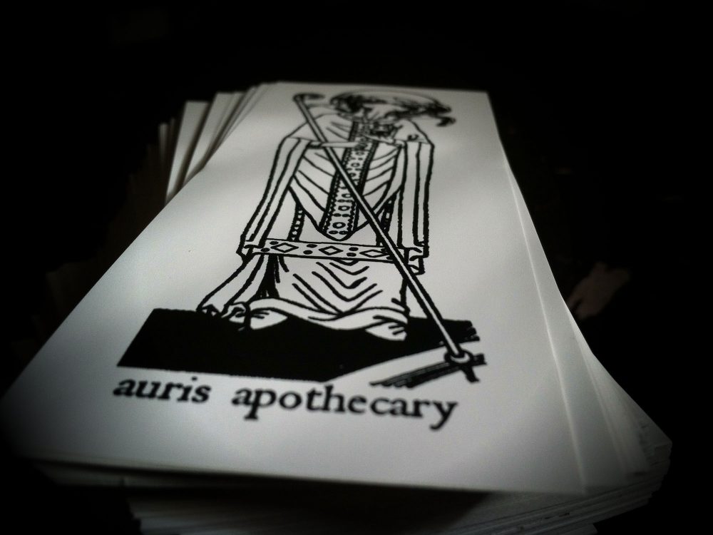 Auris Apothecary - Logo Sticker - Image 2