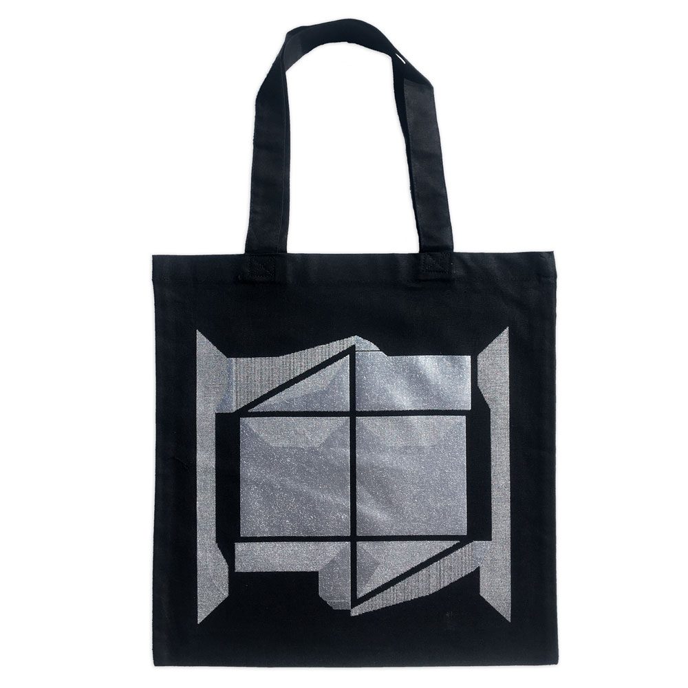Metallic Digiglitch Tote Bag