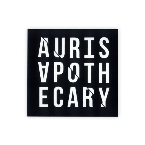 Auris Apothecary - Split Logo Sticker