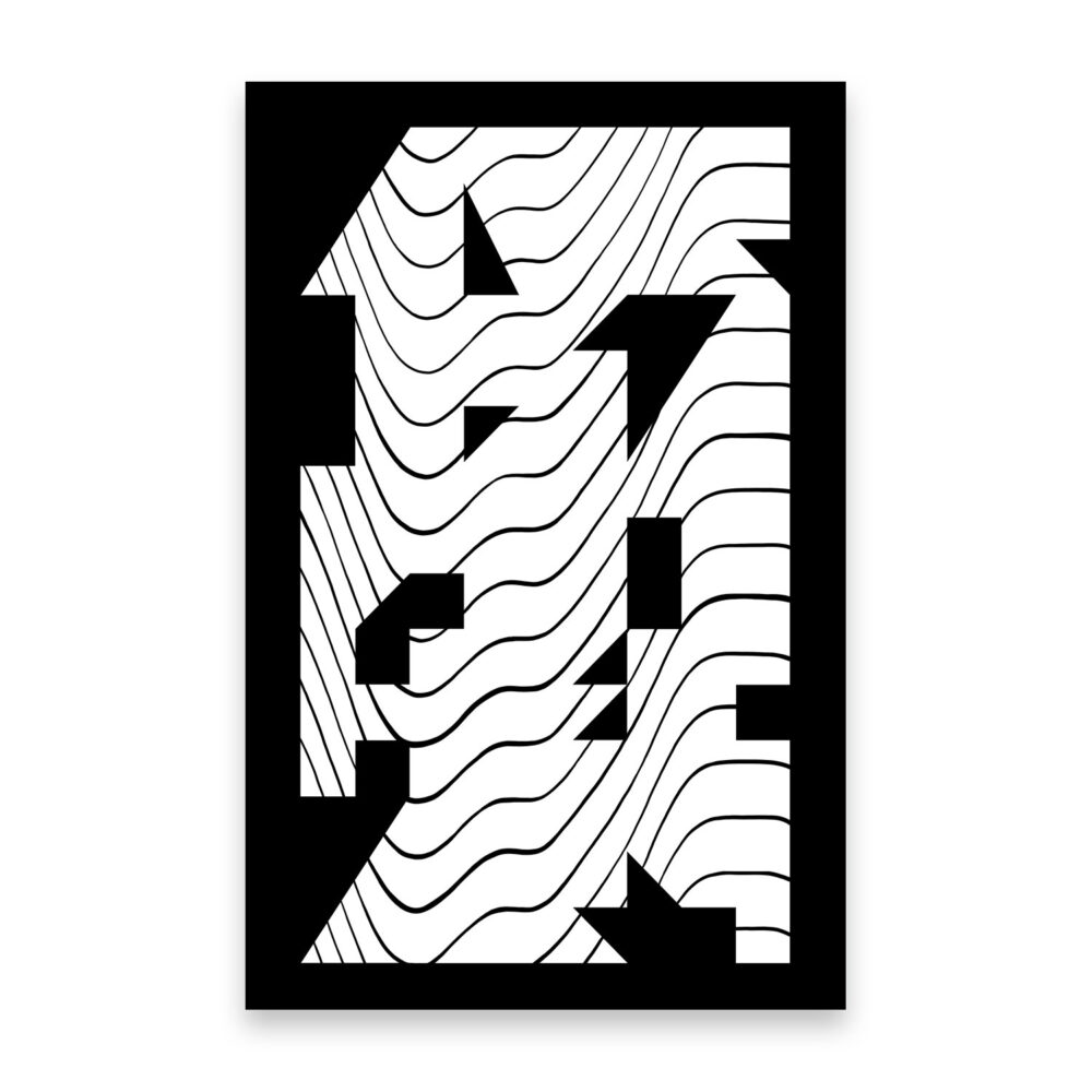 Auris Apothecary - "Inscrutable" Glow In The Dark Sticker
