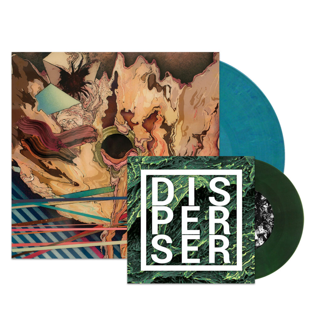 Disperser Bundle - A Bastion of Et Cetera 12" (teal) + Self-Titled 7" (green)