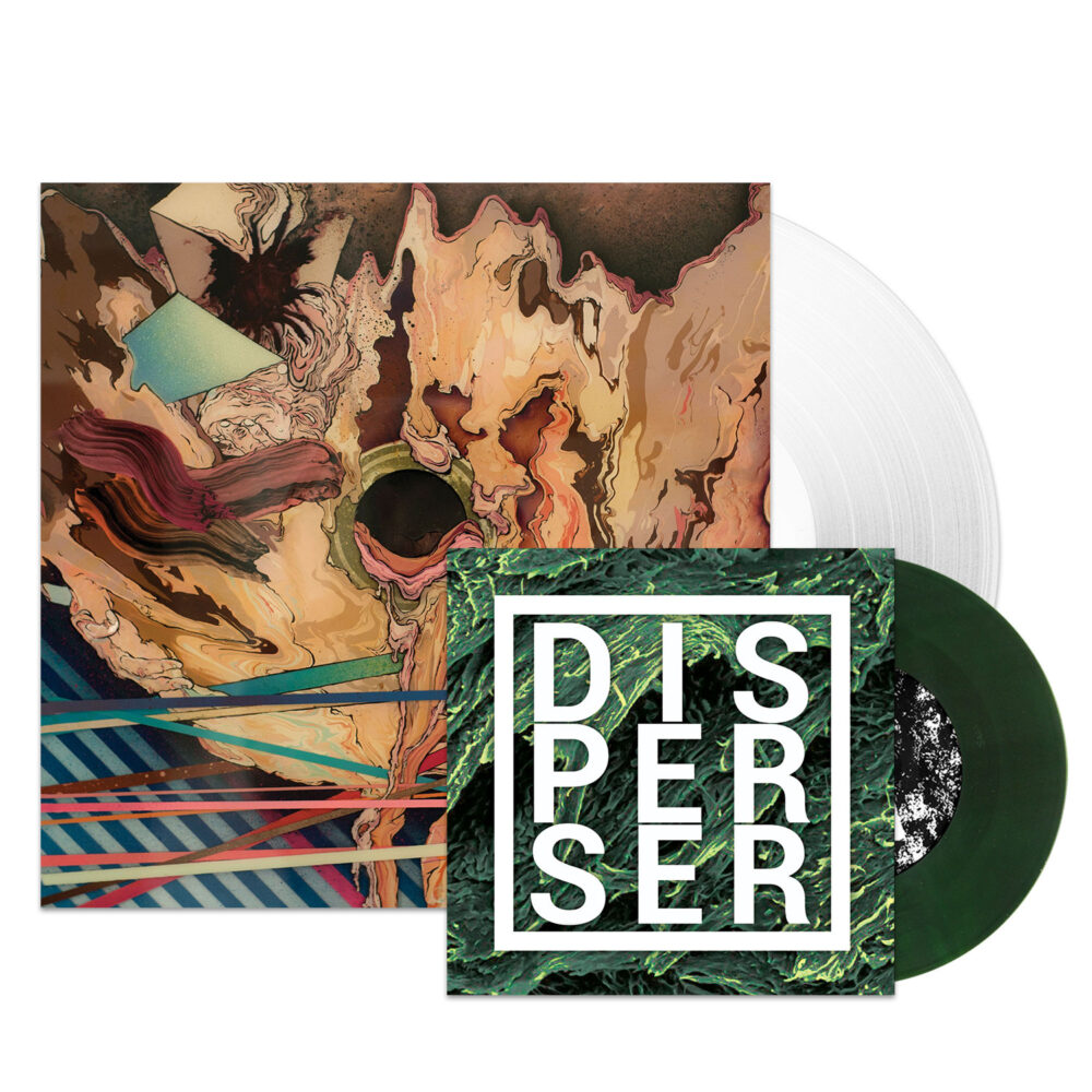 Disperser Bundle - A Bastion of Et Cetera 12" (white) + Self-Titled 7" (green)