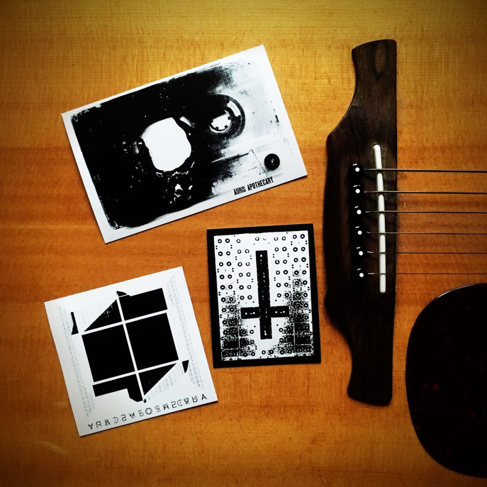 Auris Apothecary - Cassette Cross Sticker - Image 2